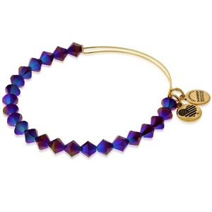 ALEX AND ANI Color Palette, Adorned with Swarovski Crystals, Berry